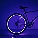 Soondar Water-resistant Wheel Light LED Bicycle Safety Light with Rechargeable Battery