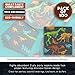 Juvale Dinosaur Skeleton Kid Napkins - 2-Ply Disposable Paper, 6.5 x 6.5 in Folded (13 x 13 in Open), Pack of 100 - Fun Kid Napkins for Dinosaur Birthday Party & Lunch