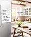 New Lifetree Peel and Stick Dry Erase Message Board Decal/Wall Sticker with a Black Pen--(White,17.7-by-78.7-Inch) … … …
