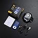 MP3 Player with Bluetooth, 16GB Portable Audio Music Player with FM Radio Voice Recorder Headphones, Sports MP3 Player Support Up to 128GB