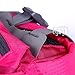 egogo Travel Sport Waist Pack Fanny Pack Bum Bag Hiking Bag with Water Bottle Holder S2209 (Rosy)