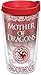 Tervis 1265656 HBO Game of Thrones - Mother of Dragons Insulated Travel Tumbler with Wrap & Lid, 16 oz - Tritan, Clear