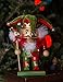 Clever Creations Red and Green Jester 7 Inch Traditional Wooden Nutcracker, Festive Christmas Décor for Shelves and Tables