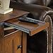 Sauder Carson Forge Side Table, Washington Cherry finish