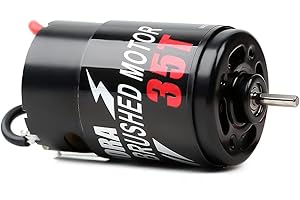 INJORA RC Motor 550 Brushed Motor for 1:10 RC Crawler Axial SCX10 AXI03007 JL 90046 TRX4 TRX6 RC Car Boat (35T)