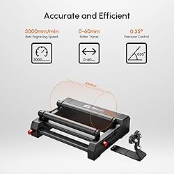 Algolaser Laser Engraver Rotary Roller,360° Laser