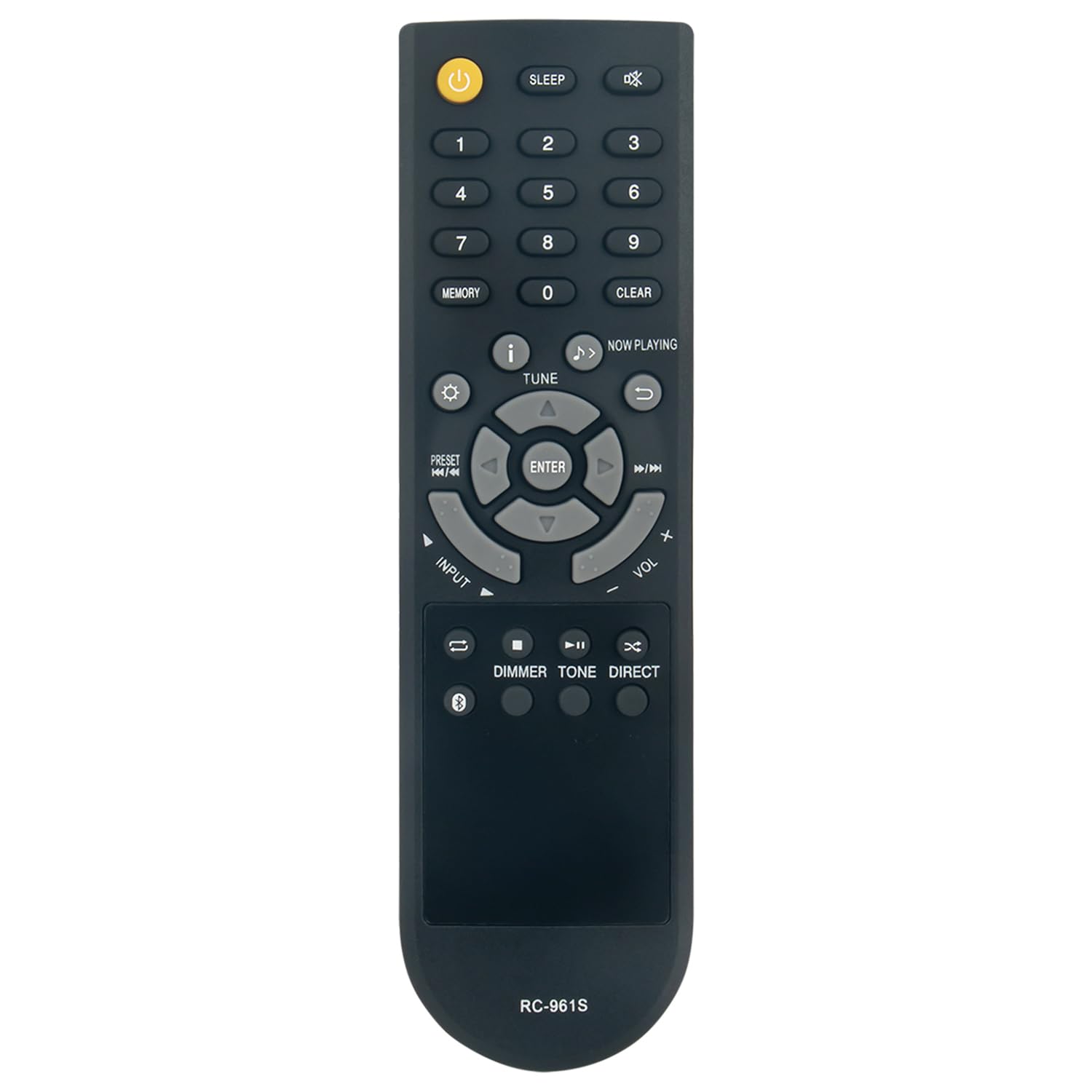 VINABTY Replacement Remote Control RC-961S Fit for Onkyo CD RECEIVER SYSTEM CS-375D CS-375 CS-N575D CS-N575 CR-N775D