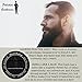 Beard Balm & Mustache Wax for Men - Beard Moisturizer with Organic Beeswax & Essential Oils - Hair Pomade & Hair Balm - Beard Polishes, Softener, Condition & Styling for Men's Grooming (2oz)
