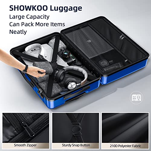 showkoo 3 piece luggage set