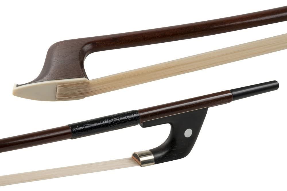 GEWA Jaeger Massaranduba Student Bass Bow Round Bar Better Quality Stamped German Model for Double Bass 1/2 Made in Germany