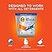 Tide Odor Rescue In-Wash Laundry Booster Pacs, 9 Count (Pack of 1)