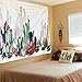 Cactus Tapestry Cactus Plant Printed Tapestry Succulents Tapestry for Bedroom Living Room