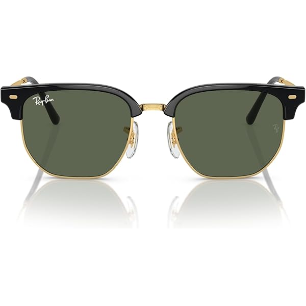 【美品】Ray-Ban CLUBMASTER Ray-Ban RB3576N-043/E4 Blaze Clubmaster Gold Square Pink