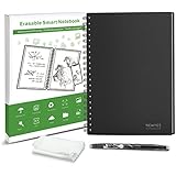 Reusable Everlast Smart Notebook Heat Wet Erase Wirebound Notebook Cloud Storage with Erasable Pen B5 Size 60 pages
