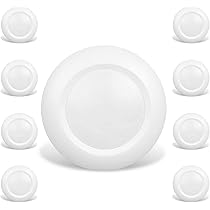 ZAGO 20 Packs 6 Inch LED Disk Light Surface Mount Low Profile