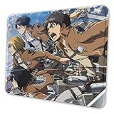 Attack On Titan Mouse Pad Waterproof Non-Slip