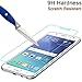 TANTEK [2-Pack Screen Protector for Samsung Galaxy J7(2015 Version),Tempered Glass Film,Ultra Clear,Anti Scratch,Bubble Free,Case Friendly