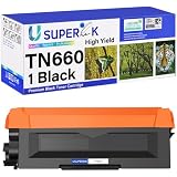 True Image High-Yield Black Toner Cartridge - Compatible With Brother TN660/TN630 For HL-L2300D, MFC-L2700DW & More (2,600 Pages)