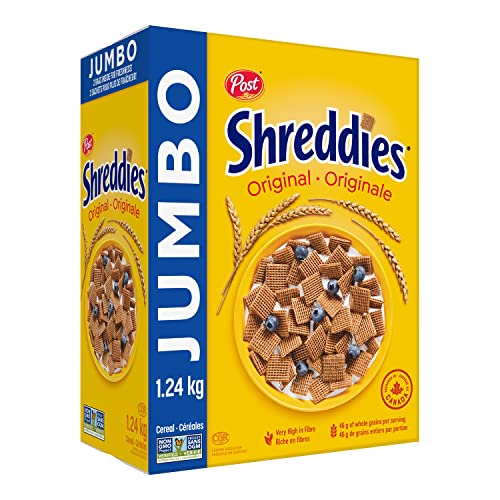 POST JUMBO SHREDDIES CEREAL, 1.24KG/43.73OZ (IMPORTED FROM CANADA)