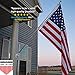 Front Line Flags Flag Pole Holder Bracket Fixed | 2-Position Fixed Wall Mount Flagpole Mount | Heavy Duty | 1