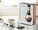 Gourmia GTC8000W Electric Coffee & Tea Brewing System - Loose Leaf Tea Infuser Machine - Automatic Brew Settings - Stainless Steel Mesh Filter - 4 Cup / 32 oz Glass Carafe - 1000W - Brown