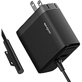 EG evgoer Microsoft Surface Charger, 65W Surface Pro Charger for Surface Pro 3/4/5/6/7/8/9/10/X Power Adapter,Compatible for 