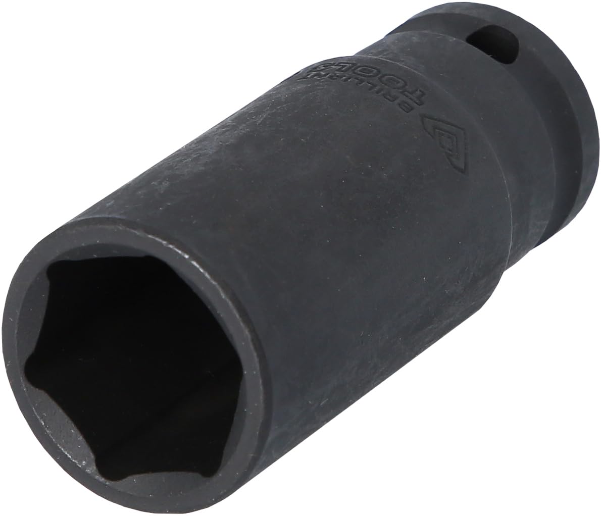 BRILLIANT TOOLS BT022667 1/2 Inch Hexagonal Impact Socket, 24 mm, Long [Powered by KS Tools]