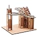 Mize Marble Run Automata Assembly Model Kits Wooden 3D Puzzles (Motor Operating Staircase Marble Track) Mechanical Puzzles for Kids & Kidults, Home Room Office Interior Decor