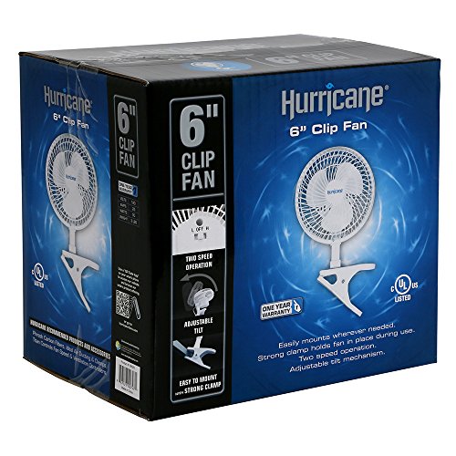 4 Hurricane+Clip+Fan+Operation+Adjustable