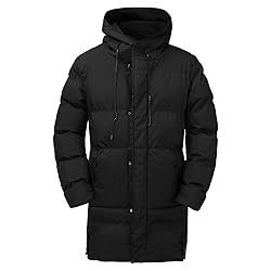 Tiljvks Heavy Winter Coats for Men Big And Tall