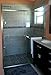 Sliced Charcoal Black Pebble Tile 1 sq.ft. (Mesh Mounted)