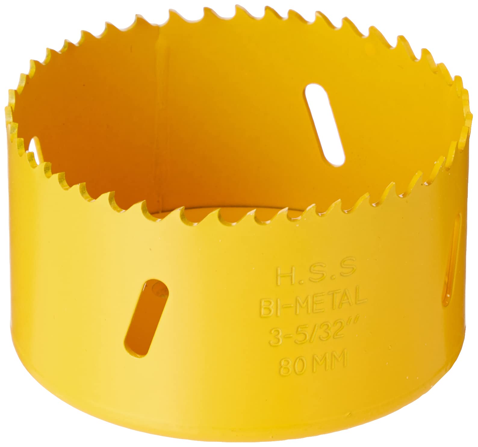 Knightsbridge HS80MM 80mm Bi-metal Holesaw,Yellow