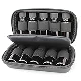 Soothing Terra Hard Shell Essential Oil Carrying Case - Holds 10 Bottles (5ml or 10ml) Essential Oils Case