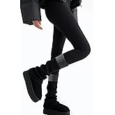 Moonlik Leg Warmers for Women, Leg Warmer y2k 80s Slouch Ankle Socks for Girls Snow Boots Knit Socks Lolita Accessories