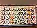 Shops 17 Self Inking Stamps for Kids, 32 count, assorted numbers, emojis, animals, fruit, and vegetables