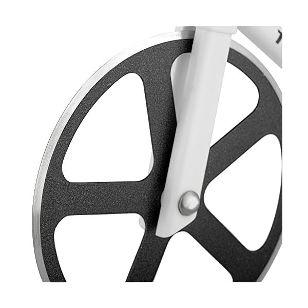 Bicycle Pizza Cutter - The Tour de Pizza Cutter by SOHO Kitchen - A Fun Gift for Cyclists and Pizza Lovers