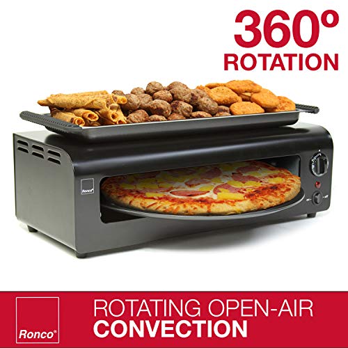 Ronco Pizza & More, Pizza Oven with Warming Tray, Countertop OpenAir