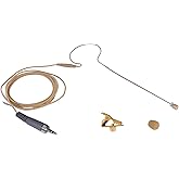 Av Jefes AVL630T-35LS Tan Color Mini Headset Microphone for Sennheiser