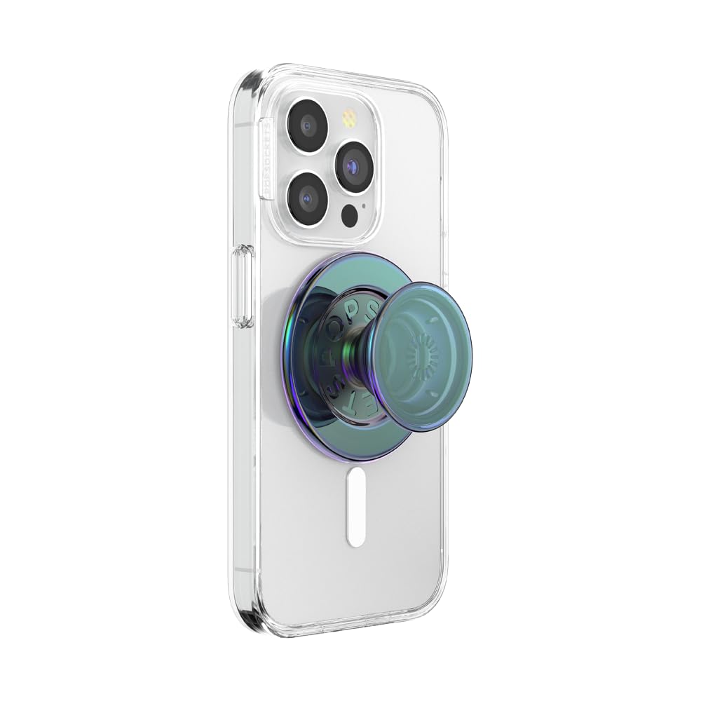 PopSockets Phone Grip for MagSafe, Magnetic Holder, Phone Stand, Green - Nightshade