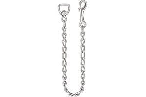 Weaver Leather #720 Lead Chain with 1" Swivel, 30", Nickel Plated