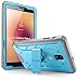 Galaxy Tab A 8.0 (2017) Case, Poetic Revolution Heavy Duty Protection Built-in-Screen Protector Kickstand for Samsung Tab A2 S/SM-T385/T380/Galaxy Tab A 8.0 2017 [NOT FIT 2015/2018 Version] Blue