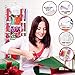 Clorso Hanging Closet Organizer and Wrapping Paper Storage for 40 Inch Gift Wrap Rolls and Gift Bags Plus Door Hook and Stickers