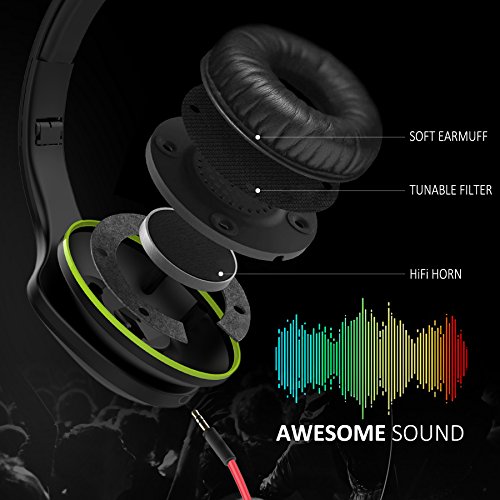 Wireless-Headphones-VanSaTa-Over-Ear-Bluetooth-Headphones-Hi-Fi-Stereo-Wireless-Headset-Foldable-with-Mic-Soft-Memory-EarmuffsWired-Mode-for-PCPhones-TV