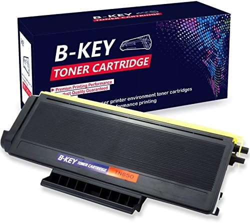 Bkey Office Compatible Brother TN550 TN-550 TN580 TN-580 TN620 TN-620 TN650 TN-650 Toner Cartridges High Yield, 1 Black, Use with Brother HL-5240/MFC8460DN/8470/8860DN/8670/8860/8870 Printers
