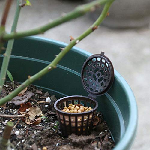 Fertilizer Box Bonsai Planting Automatic Fertilization Device Agriculture Tools Fertilizer Baskets Garden Nursery Supplies 12Pcs - Thumbnail 7