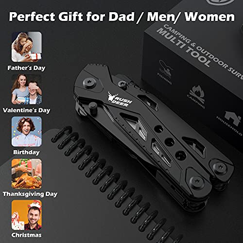 Multitool Knife Camping Survival Knife Unique Gifts for Men Dad Husband