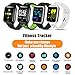 ZGPAX Fitness Tracker Smart Watch,Activity Tracker Waterproof Pedometer Wrist Watch with Step Counter Calorie Counter Heart Rate Monitor Sleep Monitor for Women Men Kids