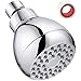 Shower Head High Pressure 3 Inch Showerhead 2.5 GPM Shower Heads, Adjustable Brass Ball Joint Shower Head, Powerful High Flow Shower Head for Bath Spa Shower, Air Bubble Pressure Shower Head