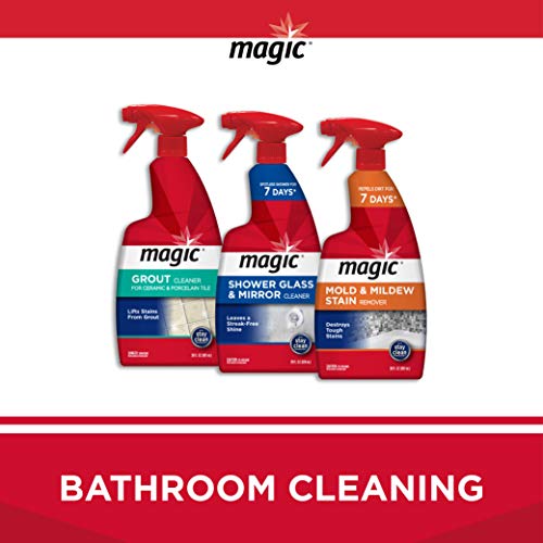 Magic Shower Glass & Mirror Cleaner, 28 Fluid Ounce (Packaging May Vary)