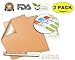 The Copper Kitchen Copper Grill Mat Set of 2 + Basting Brush - 100% Non-Stick BBQ Grill Mat Gold - Easy to Clean and Reusable